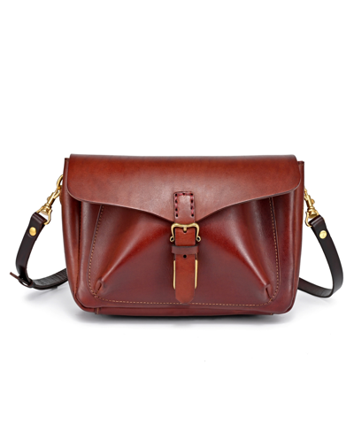 Shop Old Trend Women's Genuine Leather Isla Crossbody Bag In Brown