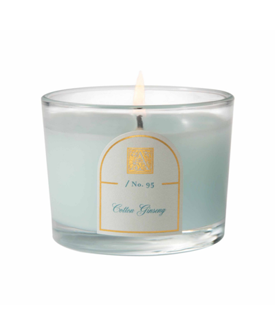 Shop Aromatique Cotton Ginseng Petite Tumbler Candle In Baby Blue