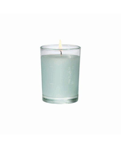 Shop Aromatique Cotton Ginseng Votive Candle In Baby Blue