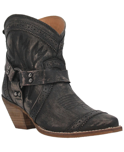 Shop Dingo Women's Gummy Bear Leather Narrow Calf Boots Women's Shoes In Black