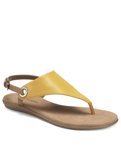 Shop Aerosoles Women's In Conchlusion Casual Sandals Women's Shoes In Marygold