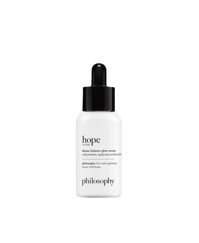 Shop Philosophy Hope In A Jar Biome-balance Glow Serum, 1 Oz. In No Color