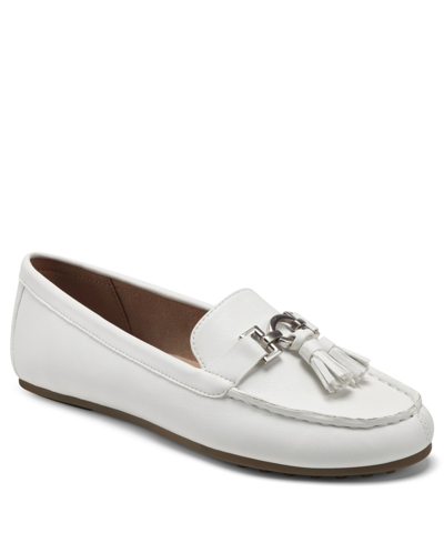 Shop Aerosoles Women's Deanna Driving Style Loafers In White