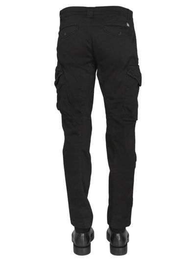 Shop C.p. Company Cargo Pants In Black