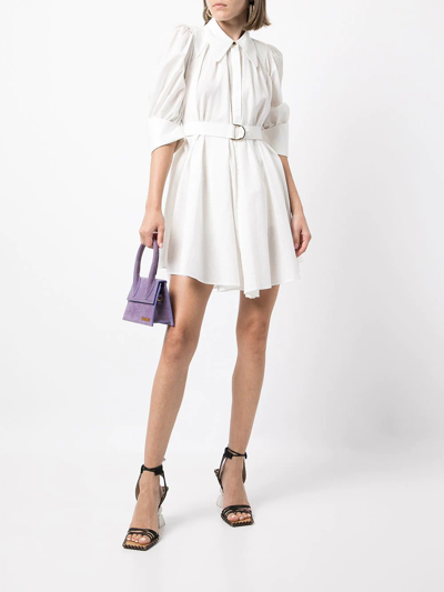 Shop Acler Lorne Dress In White