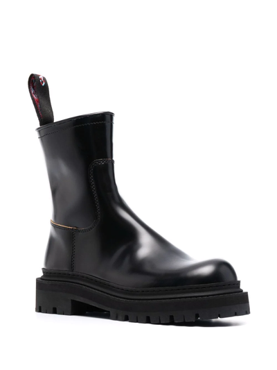 Camperlab Eki Leather Boot In Black