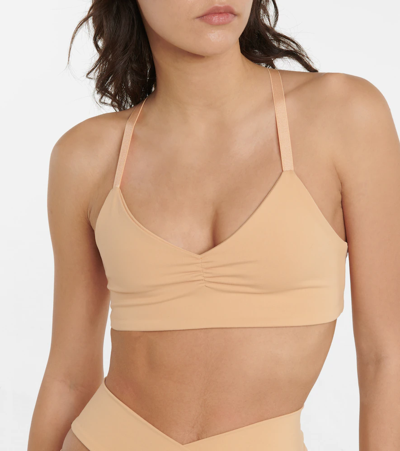 Shop Live The Process Saturn Sports Bra In Ginger Root