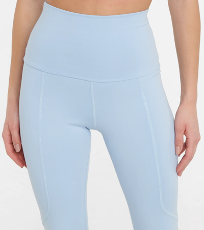 Live The Process Geometric Leggings In Celestine Blue