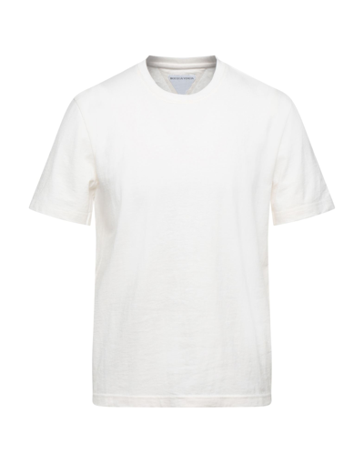 Shop Bottega Veneta Man T-shirt Ivory Size Xxl Cotton In White