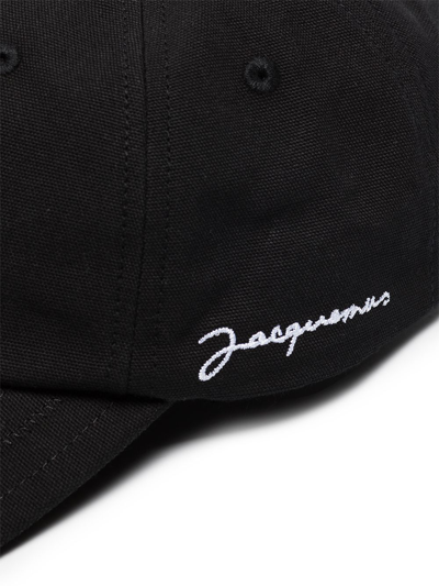 Shop Jacquemus La Casquette  Baseball Cap In Black