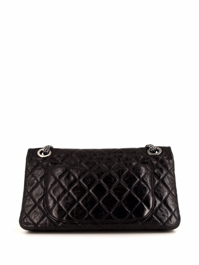 Pre-owned Chanel 2008 Quilted 2.55 Shoulder Bag In Black