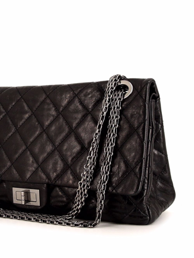 Pre-owned Chanel 2008 Quilted 2.55 Shoulder Bag In Black