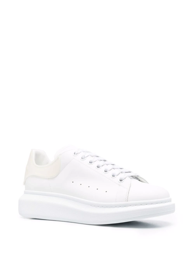Alexander Mcqueen Oversized Low-top Sneakers In White