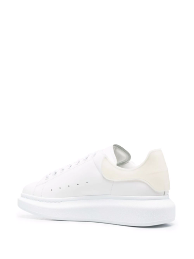 Alexander Mcqueen Oversized Low-top Sneakers In White