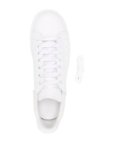 Alexander Mcqueen Oversized Low-top Sneakers In White