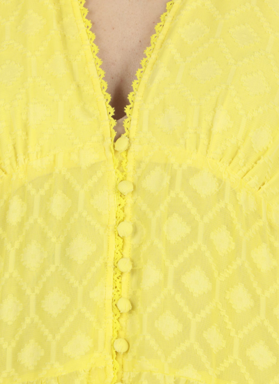 Shop Alice And Olivia Alice + Olivia Dresses Yellow In Sunflower