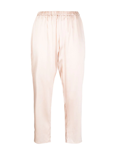 Shop Gilda & Pearl Sabrina Silk Pyjama Set In Pink