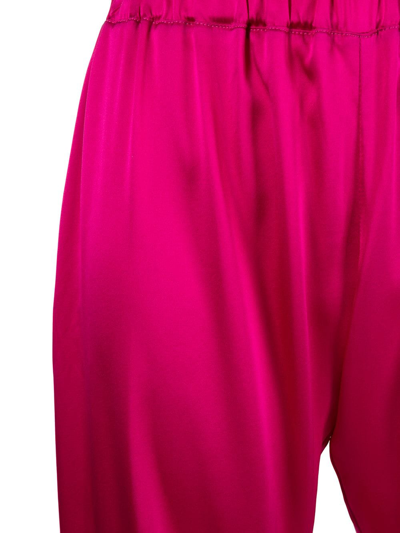 Shop Gilda & Pearl Kitty Silk Pyjama Set In Pink