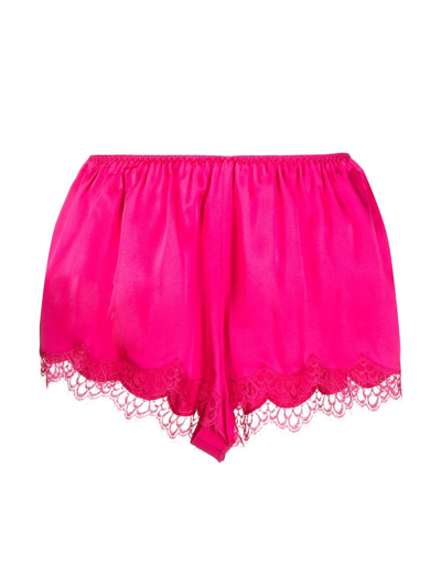 Shop Gilda & Pearl Marilyn Silk Cami And Short Set In Pink