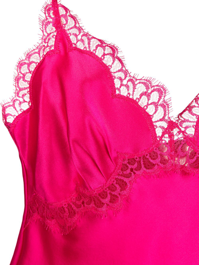Shop Gilda & Pearl Marilyn Silk Cami And Short Set In Pink