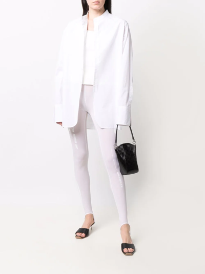 Ttswtrs Logo Print Leggings In White
