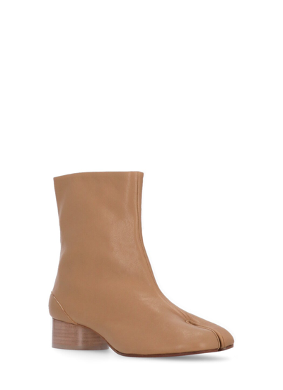 Shop Maison Margiela Boots In Nude