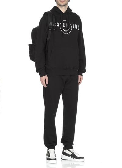 Shop Moschino Sweaters Black In Fantasia Nero