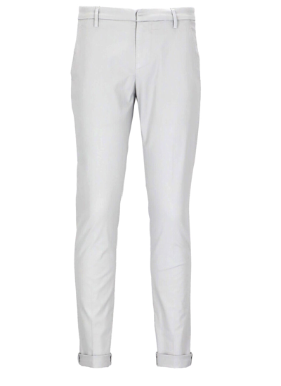 Shop Dondup Trousers Light Grey