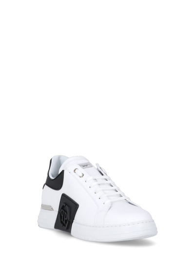 Shop Philipp Plein Sneakers White In Bianco