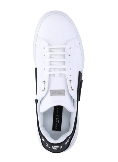 Shop Philipp Plein Sneakers White In Bianco