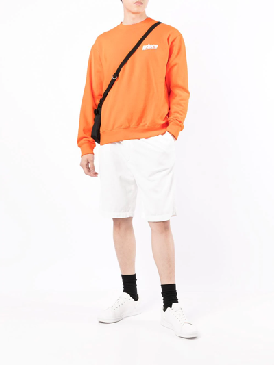 Sporty And Rich X Prince Logo-print Sweatshirt In Orange