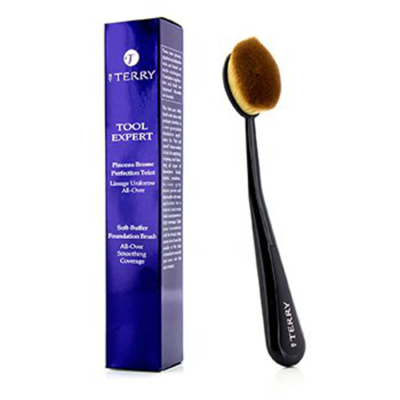 Shop By Terry Ladies Too Expert Soft Buffer Foundation Brush Makeup 3700076442502 In Beige