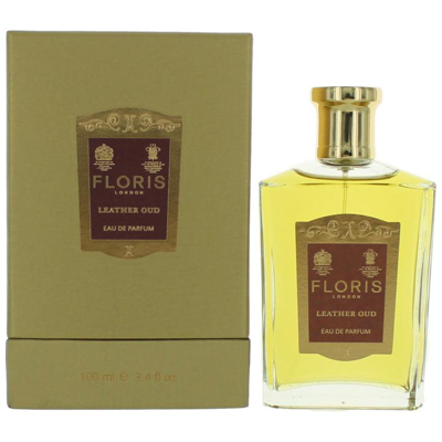 Shop Floris Unisex Leather Oud Edp Spray 3.4 oz Fragrances 886266461041 In Amber