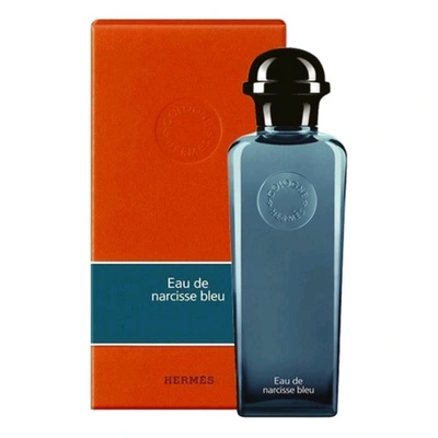 Shop Hermes Unisex Eau De Narcisse Bleu Edc Spray 3.3 oz (100 Ml) In Green / Lemon / Orange / Violet