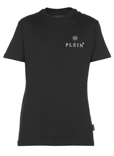 Shop Philipp Plein T-shirts And Polos Black
