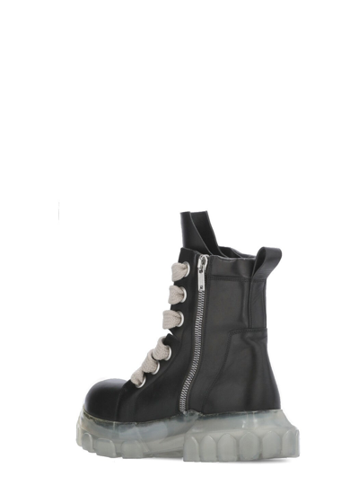 Shop Rick Owens Boots In Black/clear