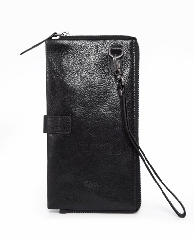 Shop Old Trend Women's Genuine Leather Snapper Clutch In Black