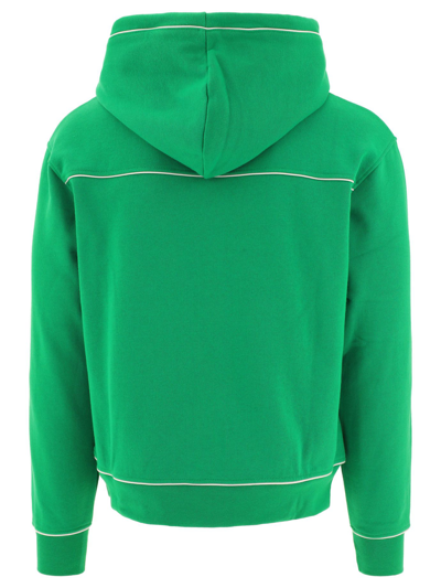 Shop Jacquemus Men's Green Cotton Sweatshirt