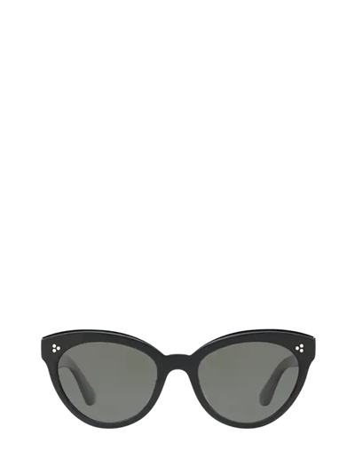 Shop Oliver Peoples Ov5355su Black Sunglasses