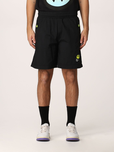 Shop Barrow Lunar Shorts In Black