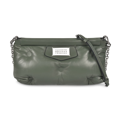Shop Maison Margiela Glam Slam Shoulder Bag In Green