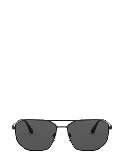Shop Prada Pr 64xs Black Sunglasses