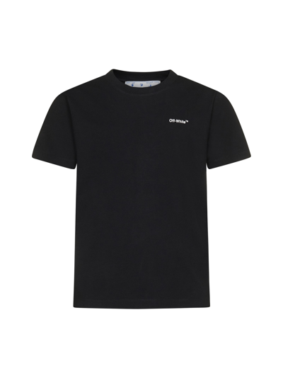 Shop Off-white T-shirt In Black White