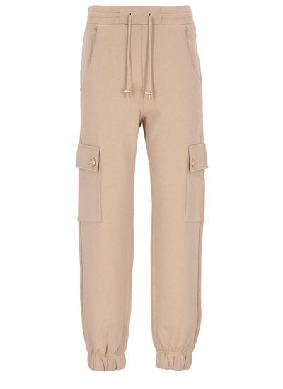 Shop Balmain Cargo Pants In Sable