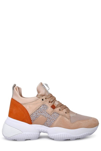 Shop Hogan Interaction Panelled Sneakers In Multi