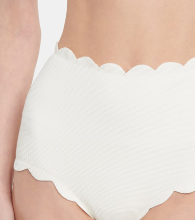 Marysia Palm Springs High-waist Swim Bikini Bottom In Coconut