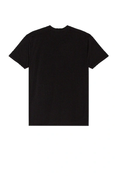 Tom Ford Crewneck T-shirt With Logo Embroidery On The Front And Perforated Design In Cotton Man In Black