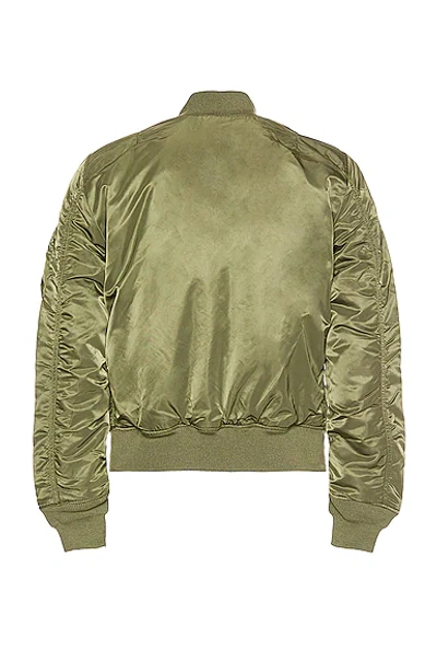 Shop Alpha Industries Ma-1 Slim Fit In Sage