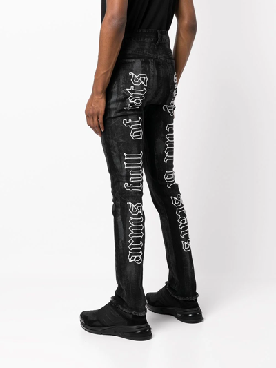 Haculla Gothic Jeans In Schwarz