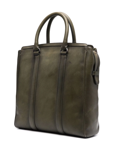 Shop Officine Creative Quentin Tote Bag In Green